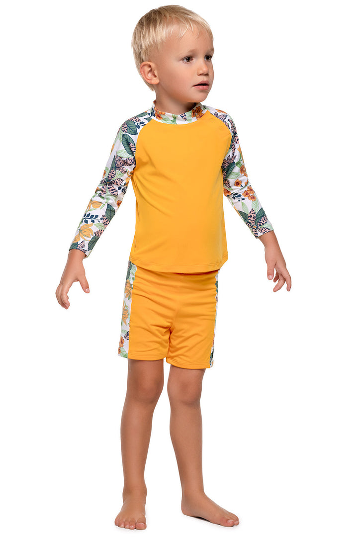 Color_Apricot Crush Colorblock