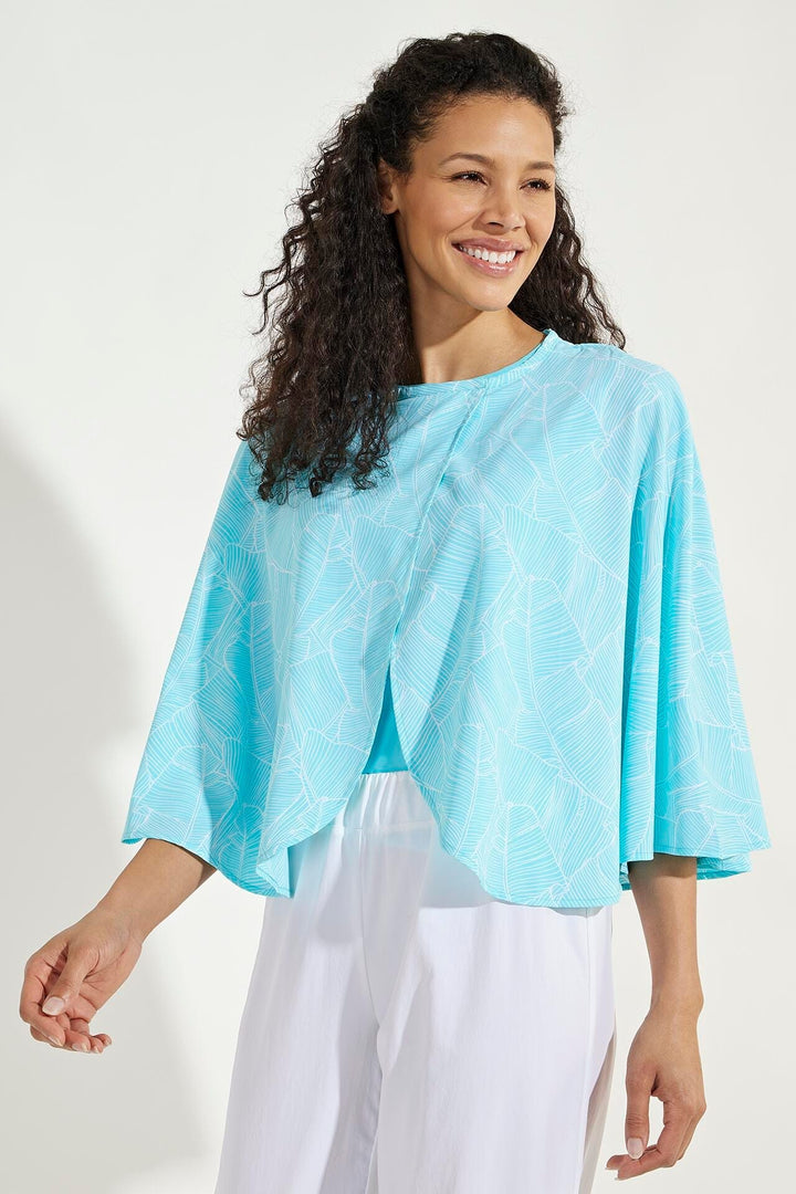 Color_Bay Aqua Deco Palm