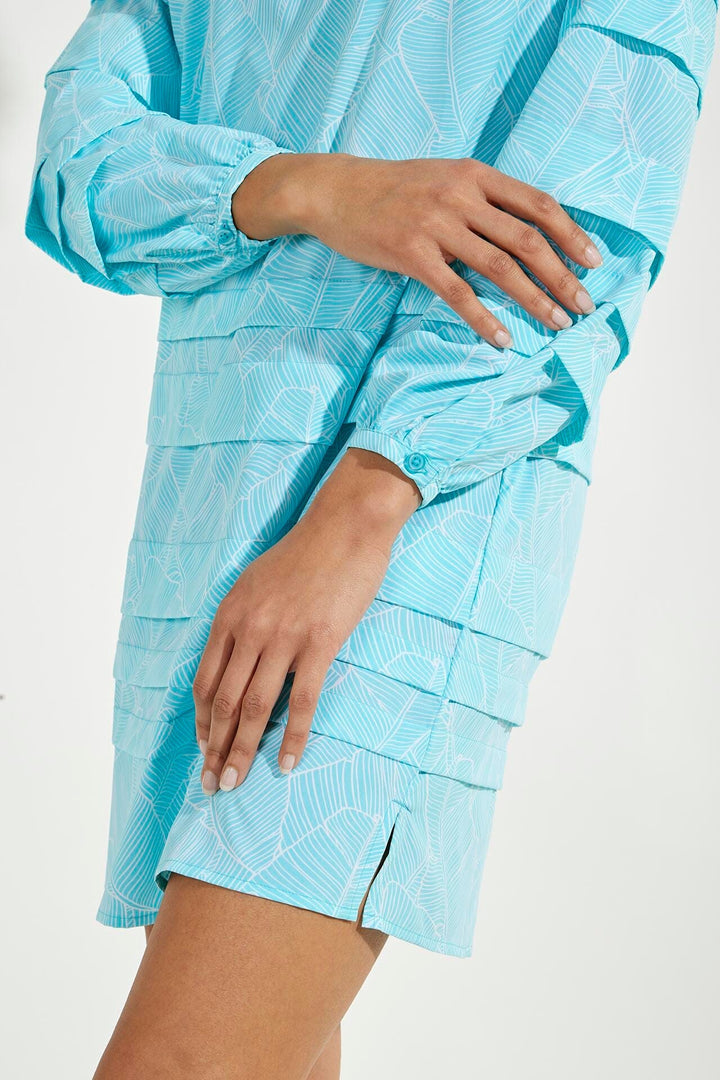 Color_Bay Aqua Deco Palm