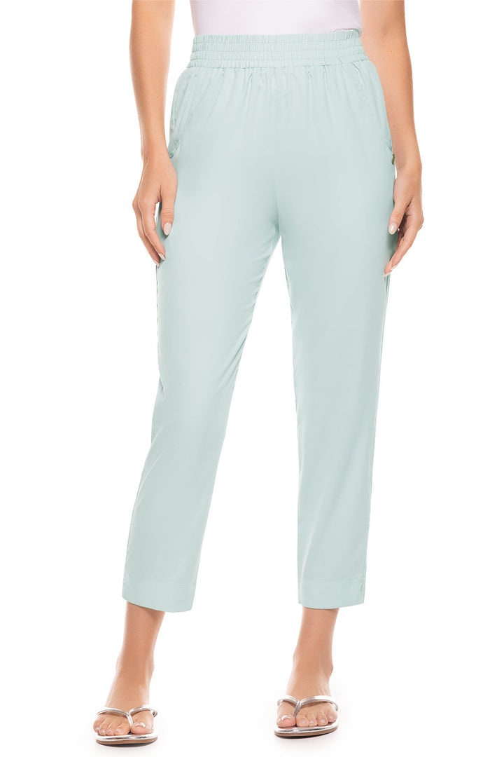 Women's Perissa Pants  |  Misty Aqua