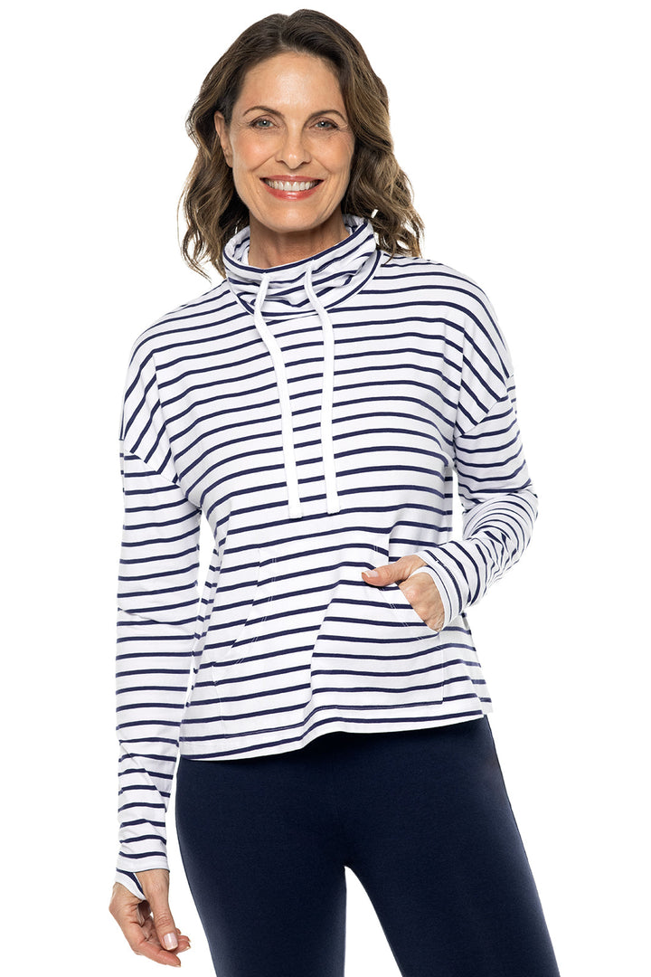 Color_White/Navy Stripe