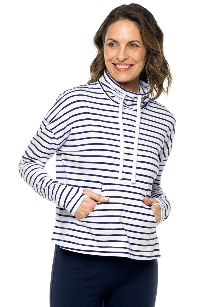 Color_White/Navy Stripe