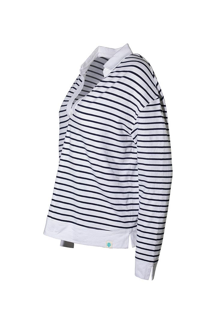 Color_White/Navy Stripe