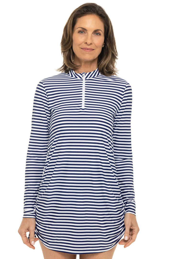 Color_White/Navy Stripe