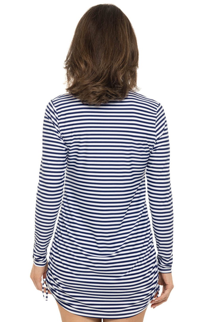 Color_White/Navy Stripe