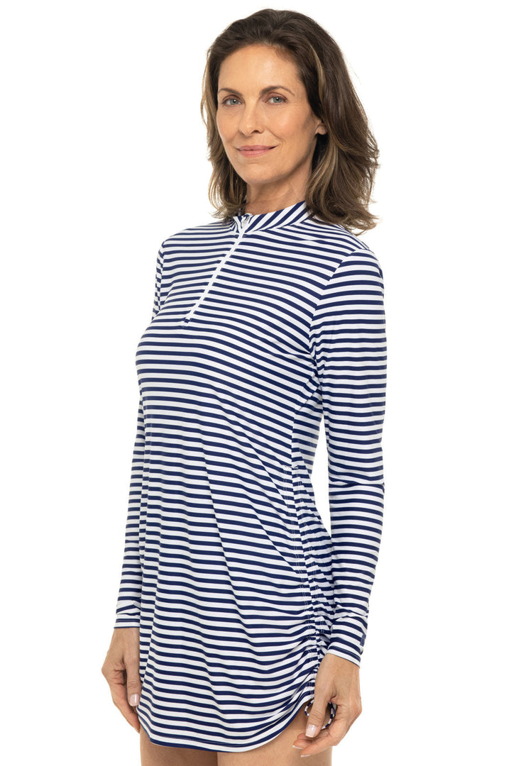Color_White/Navy Stripe