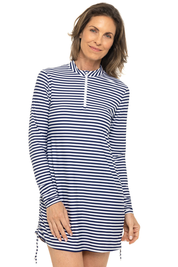 Color_White/Navy Stripe