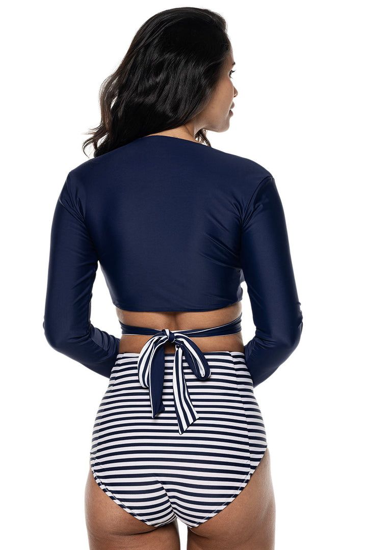 Color_Navy/White Stripe Reversible