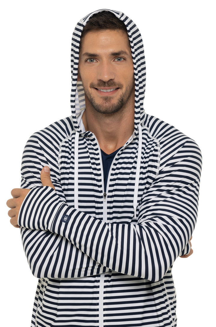 Color_White/Navy Stripe