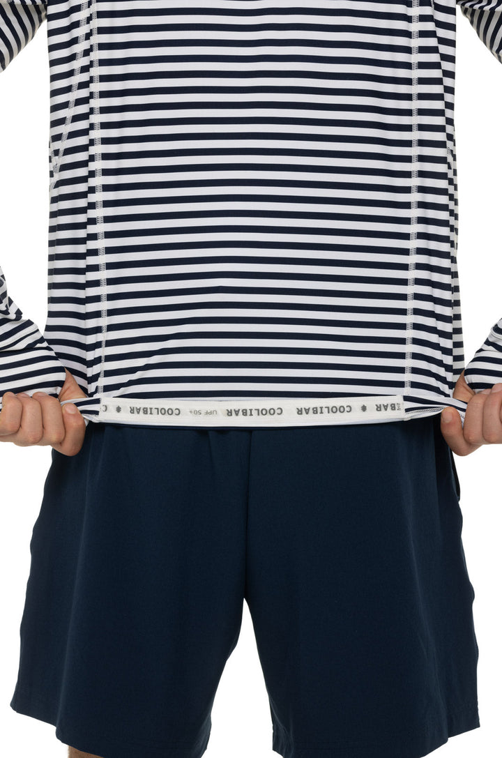 Color_White/Navy Stripe