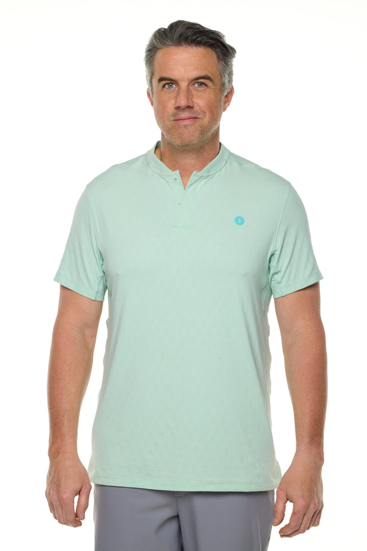 Color_Misty Aqua Diamond Jacquard
