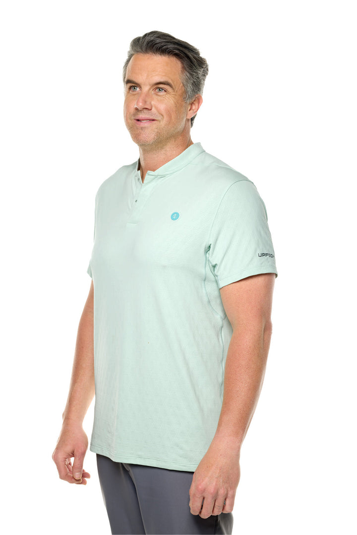 Color_Misty Aqua Diamond Jacquard