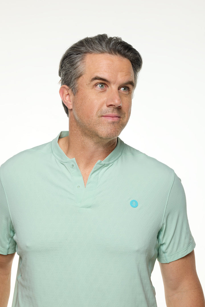 Color_Misty Aqua Diamond Jacquard