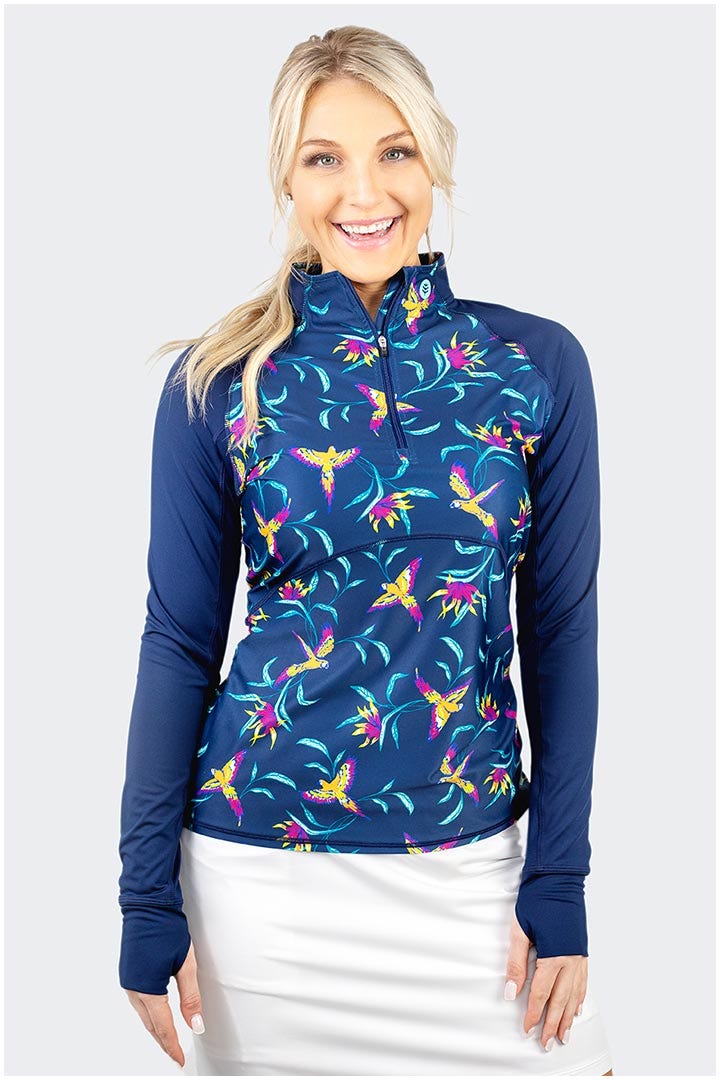 Color_Navy Birds of Paradise